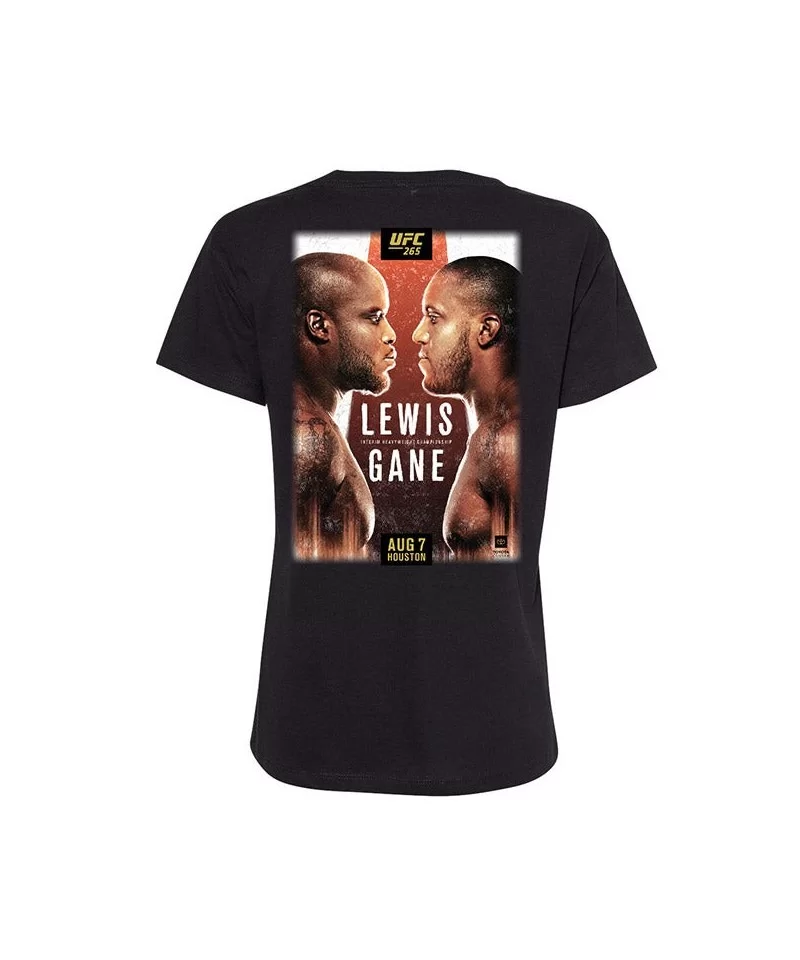 Women's UFC 265 Event T-Shirt - Black $5.64 WOMEN'S