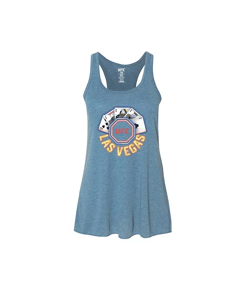 Women's UFC Las Vegas City Tank - Deep Teal $3.96 WOMEN'S