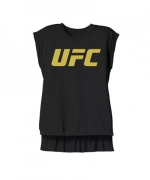 Women's UFC Championship Gold Muscle Top - Black $6.00 WOMEN'S