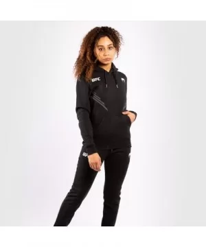 UFC VENUM Replica Women's Hoodie - Black $13.12 WOMEN'S