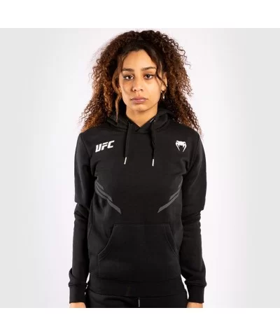 UFC VENUM Replica Women's Hoodie - Black $13.12 WOMEN'S