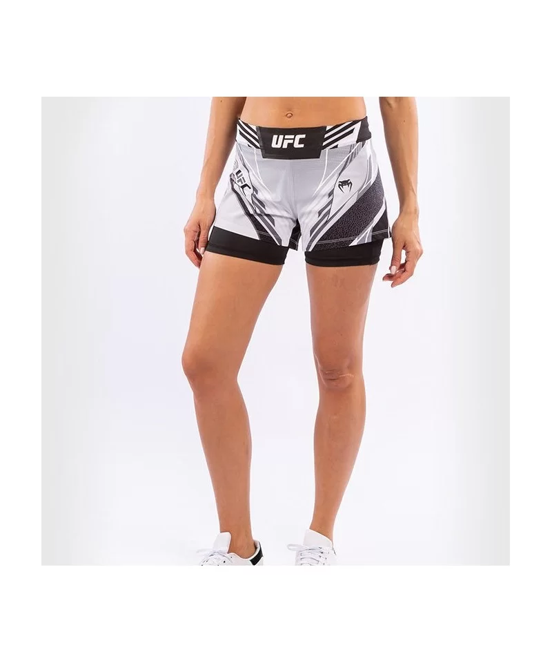 UFC VENUM Authentic Fight Night Women's Short - Short Fit - Black $38.72 WOMEN'S