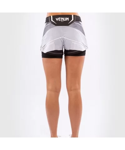 UFC VENUM Authentic Fight Night Women's Short - Short Fit - Black $38.72 WOMEN'S