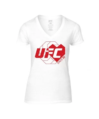 Women's UFC Love Since '93 T-Shirt - White $13.72 WOMEN'S