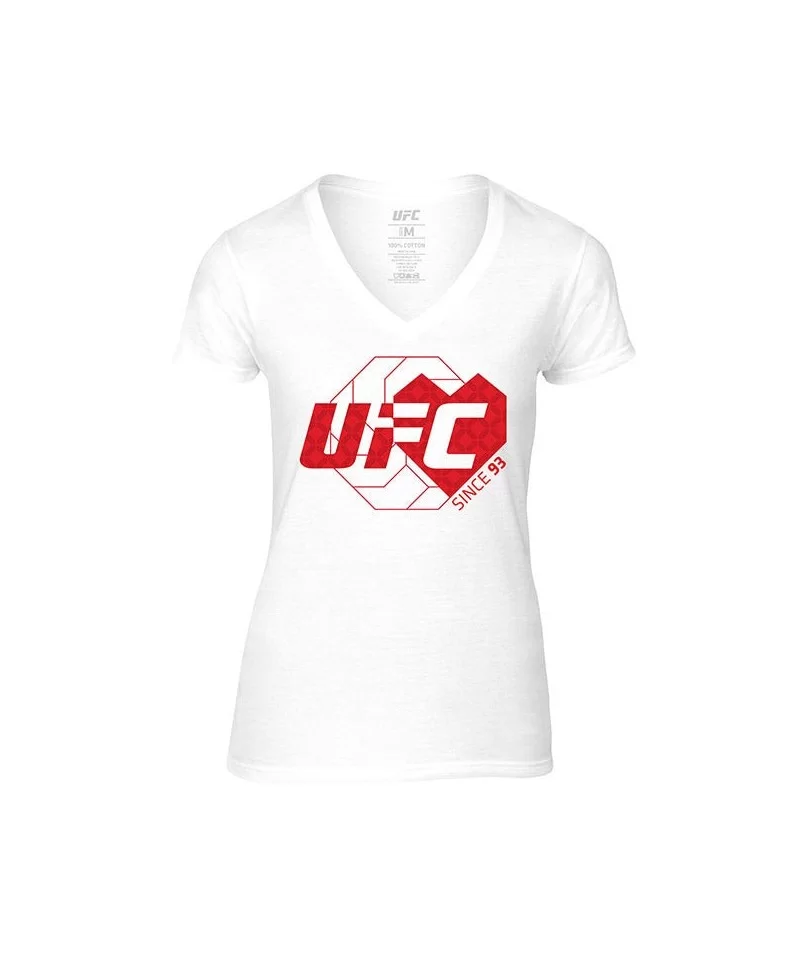 Women's UFC Love Since '93 T-Shirt - White $13.72 WOMEN'S