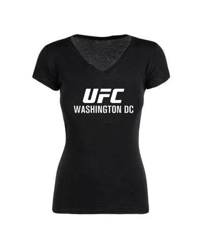 UFC D.C. Women's Event V-Neck T-Shirt $5.16 WOMEN'S