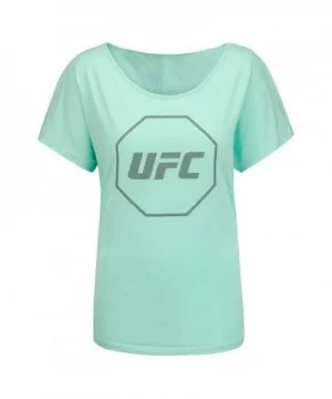 UFC Women's Glitter T-Shirt - Jade $3.20 WOMEN'S