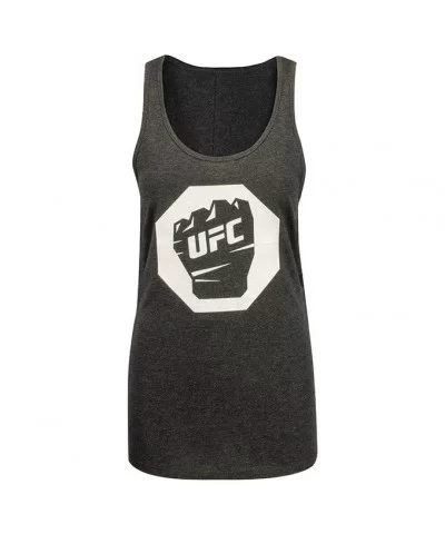 UFC Women's Foil Flowy Tank - Black $2.30 WOMEN'S