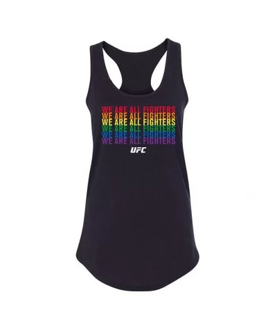 UFC Women's We Are All Fighters Tank $3.96 WOMEN'S