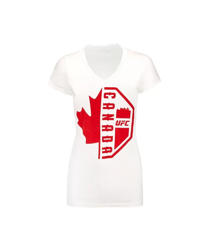 Women's UFC Canada T-Shirt $5.64 WOMEN'S