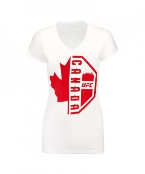 Women's UFC Canada T-Shirt $5.64 WOMEN'S