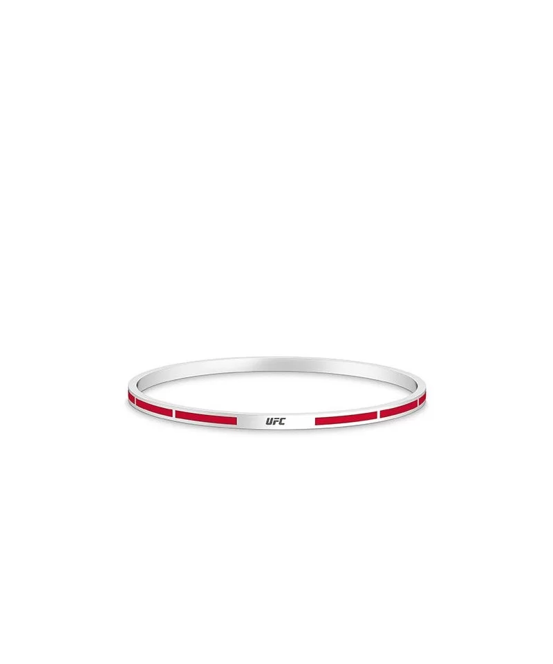 UFC Elements Red Enamel Bangle in Sterling Silver $44.40 WOMEN'S