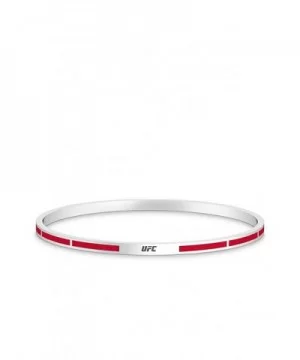 UFC Elements Red Enamel Bangle in Sterling Silver $44.40 WOMEN'S