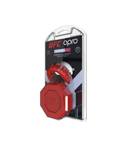 OPRO Red/Black/Silver UFC Platinum Fangz Mouth Guard $8.20 EQUIPMENT