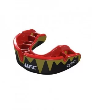 OPRO Black/Red/Gold UFC Platinum Fangz Mouth Guard $6.20 EQUIPMENT