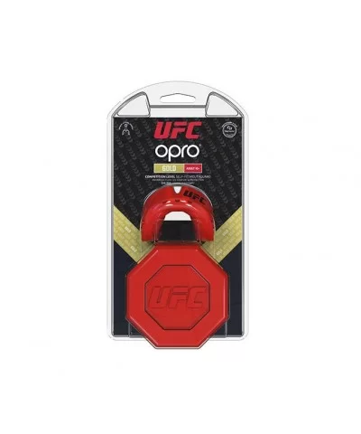 OPRO Red/Silver UFC Gold Mouth Guard $6.56 EQUIPMENT