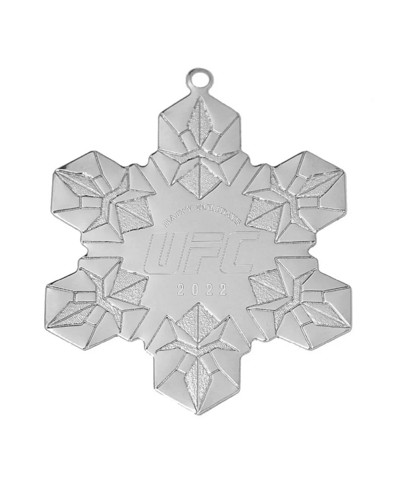 UFC Silver Snowflake Ornament $9.20 GIFTS & MORE