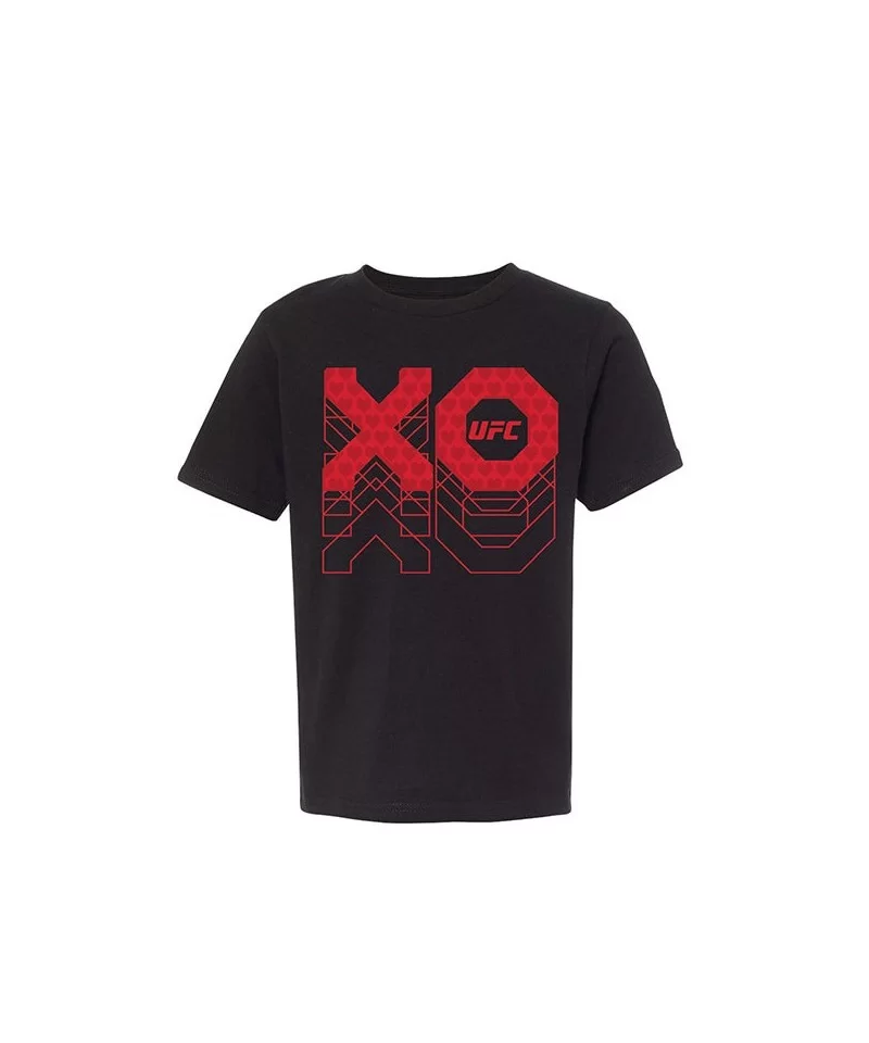 Kids' UFC XO T-Shirt - Black $6.20 KID'S