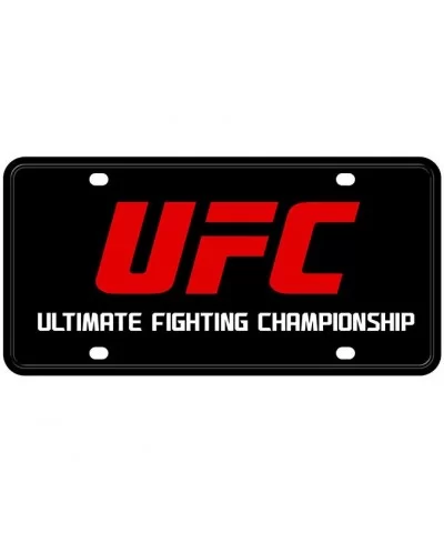 UFC License Plate $4.44 GIFTS & MORE