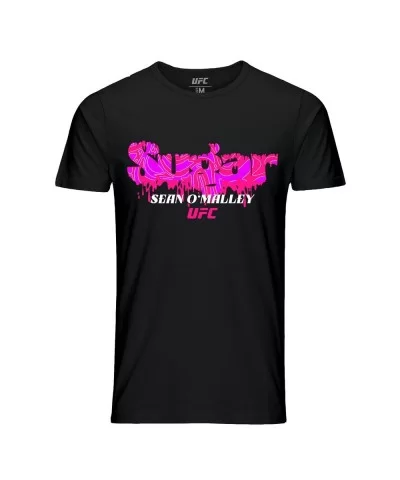 Men's UFC Sean "Sugar" O'Malley Drip T-Shirt - Black $8.40 MEN'S