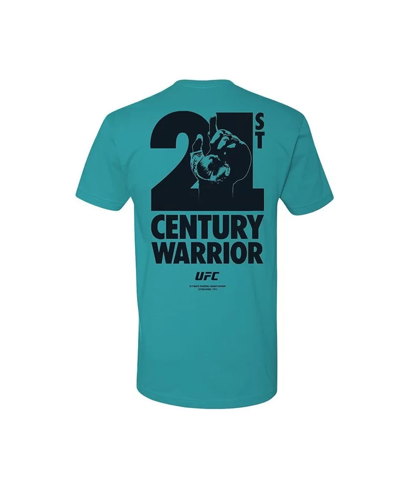 Men's UFC 21st Century Warrior T-Shirt - Blue $8.96 MEN'S