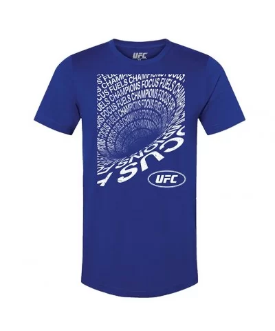 Men's UFC Focus Fuels Champions T-Shirt - Team Navy $10.36 MEN'S