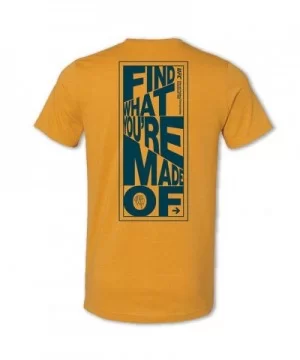 Men's UFC Find What You're Made Of T-Shirt - Heather Mustard $10.92 MEN'S