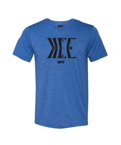 Men's UFC Mirror T-Shirt - Blue $7.68 MEN'S