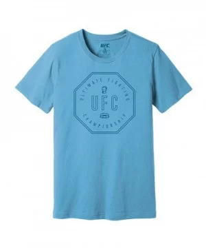 Men's UFC "Simple Octagon" T-Shirt - Blue $10.36 MEN'S