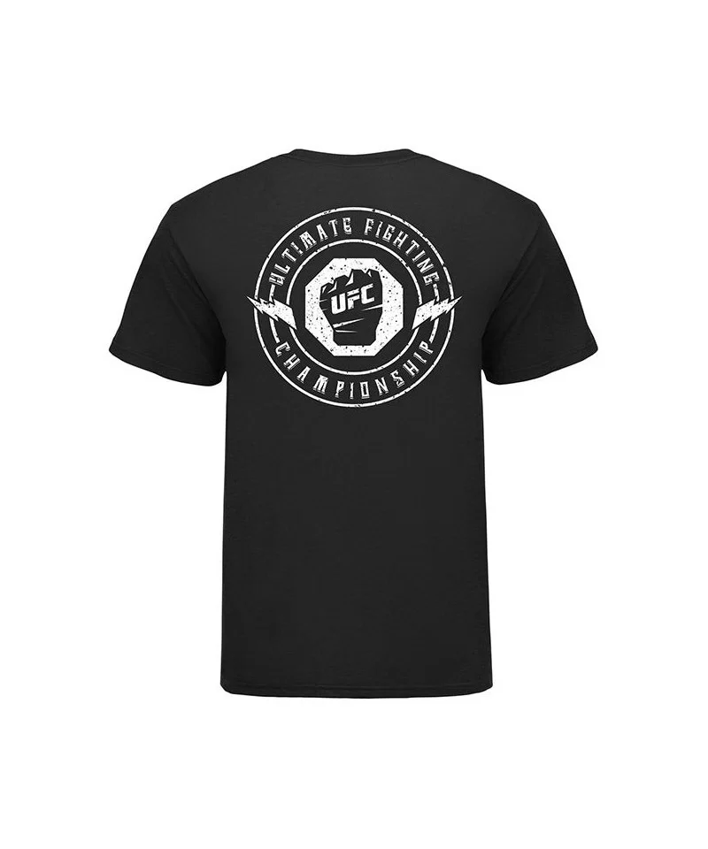 Men's UFC Lighting Bolt T-Shirt - Black $8.96 MEN'S