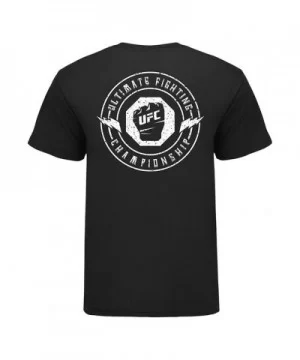 Men's UFC Lighting Bolt T-Shirt - Black $8.96 MEN'S