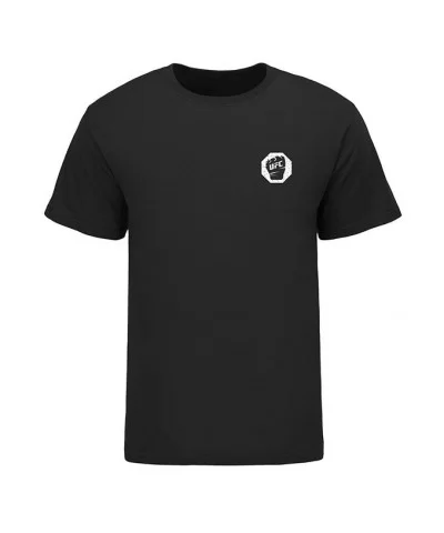 Men's UFC Lighting Bolt T-Shirt - Black $8.96 MEN'S