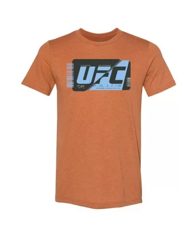 Men's UFC Ticket T-Shirt - Orange $9.52 MEN'S