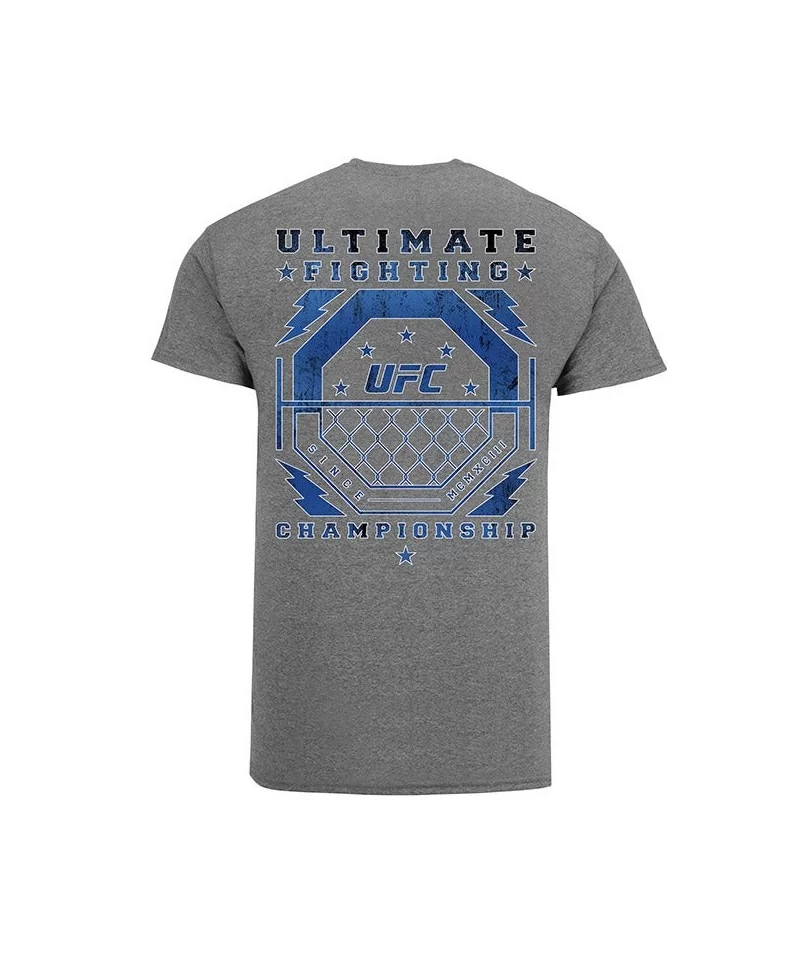 Men's UFC Fighter T-Shirt - Grey $12.88 MEN'S