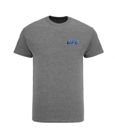 Men's UFC Fighter T-Shirt - Grey $12.88 MEN'S