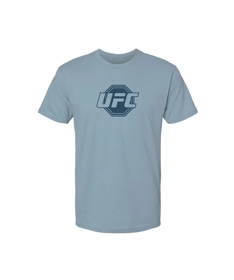 Men's UFC Octagon T-Shirt - Blue Stonewash $9.80 MEN'S