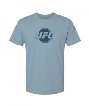 Men's UFC Octagon T-Shirt - Blue Stonewash $9.80 MEN'S