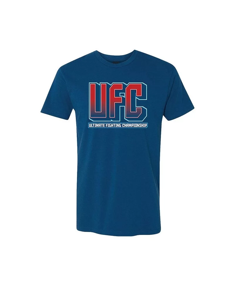 Men's UFC "Electric" T-Shirt - Cool Blue $11.20 MEN'S