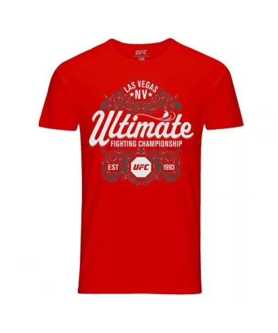 Men's UFC Established 1993 T-Shirt - Red $8.68 MEN'S