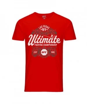 Men's UFC Established 1993 T-Shirt - Red $8.68 MEN'S