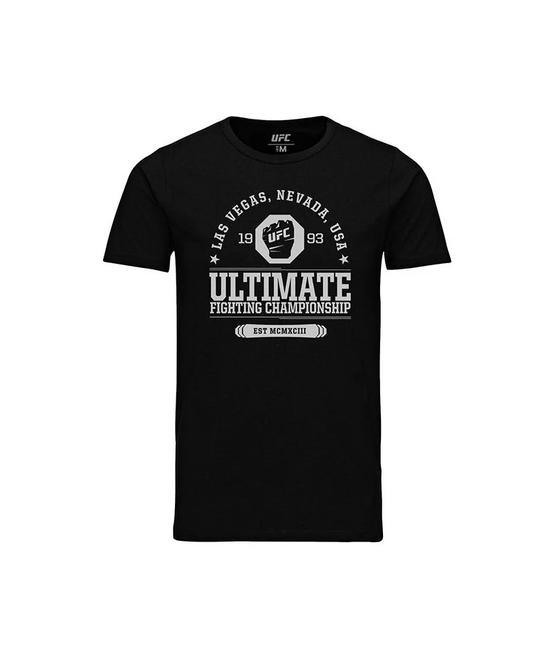 Ultimate Fighting Championship EST MCMXCIII Black T-Shirt $13.44 MEN'S