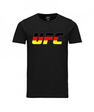 Men's UFC Germany Country Logo T-Shirt - Black $10.08 MEN'S