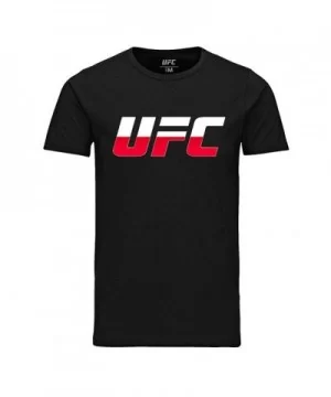 Men's UFC Poland Country Logo T-Shirt - Black $9.80 MEN'S