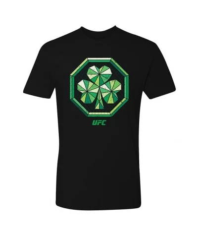 Men's UFC Geo Shamrock T-Shirt - Black $8.40 MEN'S