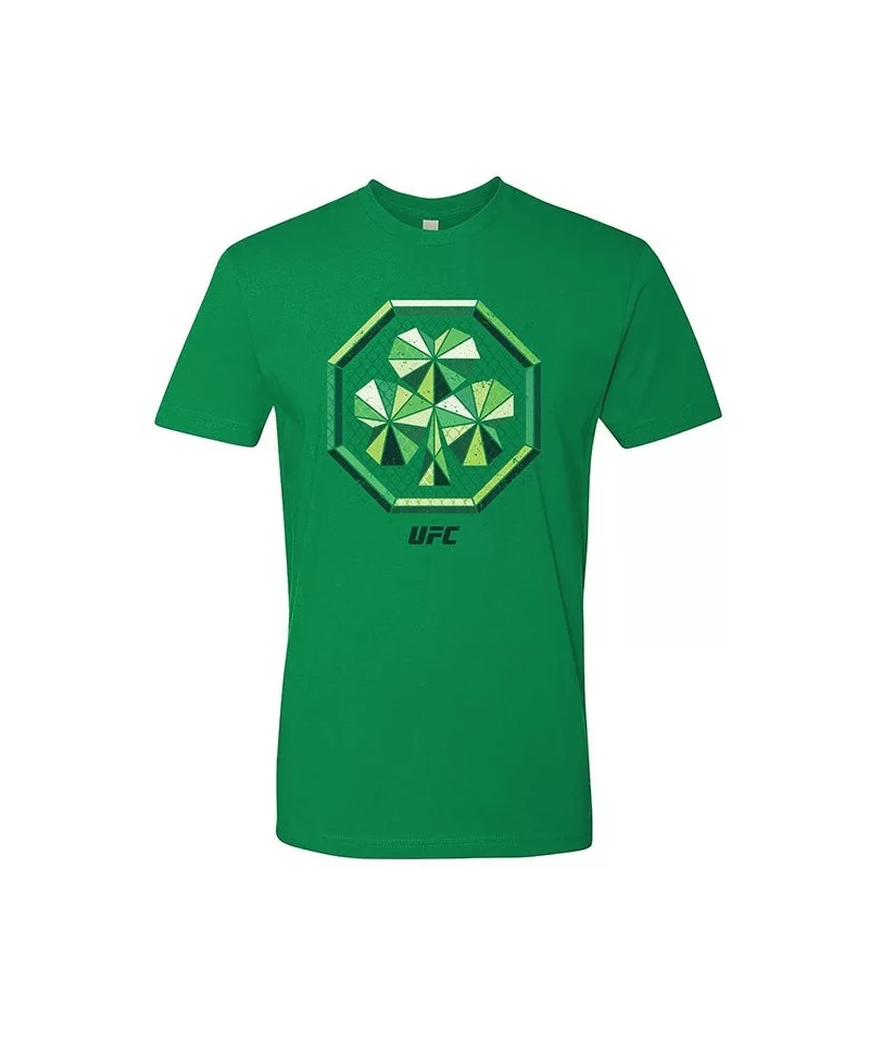 Men's UFC Geo Shamrock T-Shirt - Kelly Green $10.64 MEN'S