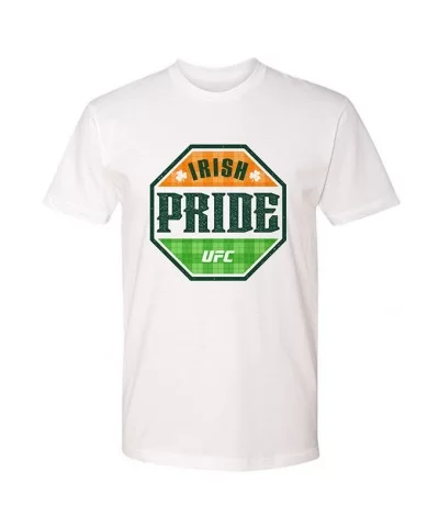 Men's UFC Irish Pride T-Shirt - White $9.52 MEN'S