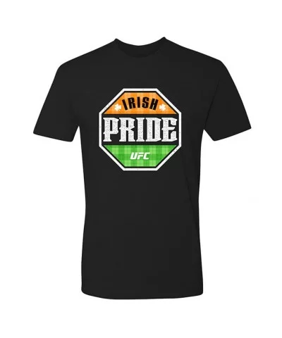 Men's UFC Irish Pride T-Shirt - Black $14.00 MEN'S