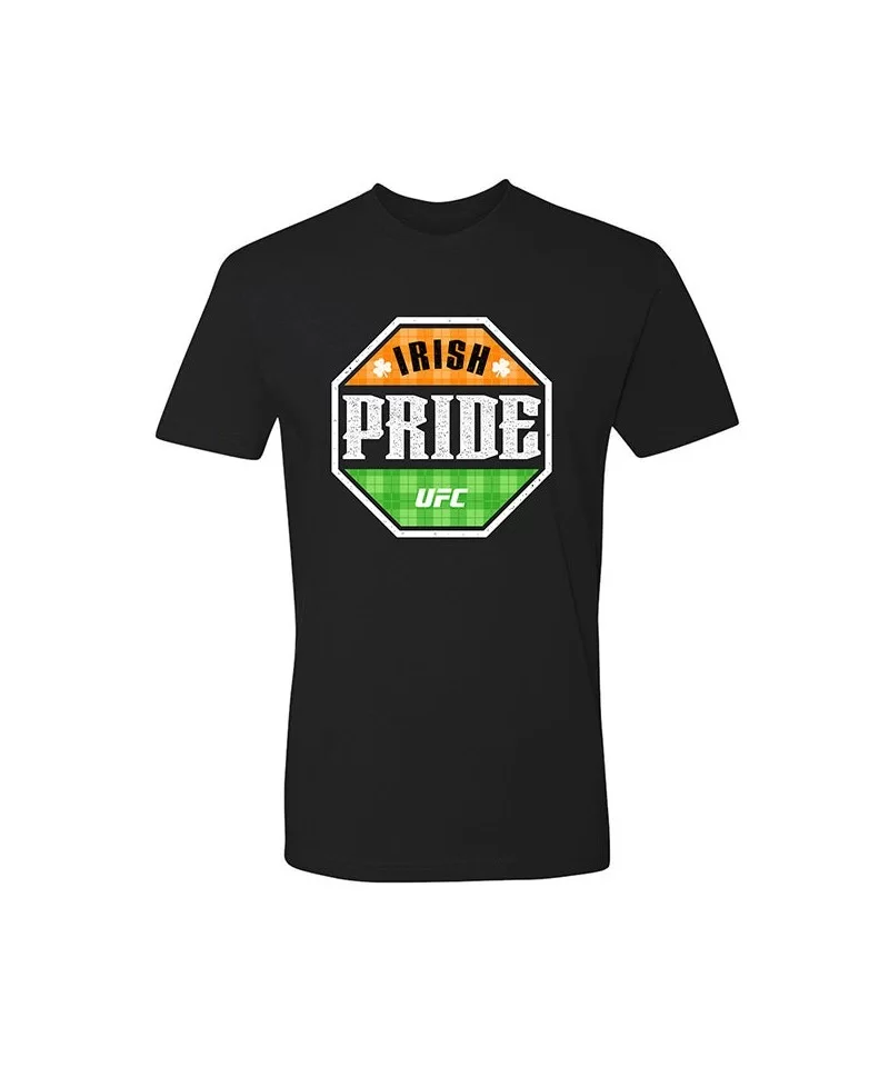 Men's UFC Irish Pride T-Shirt - Black $14.00 MEN'S