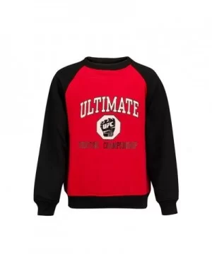 UFC Kids' Classic Raglan Fleece Crew Sweatshirt $7.68 KID'S