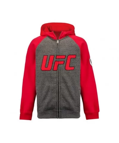 UFC Kids' Contrast Raglan Full Zip Hoodie $5.44 KID'S